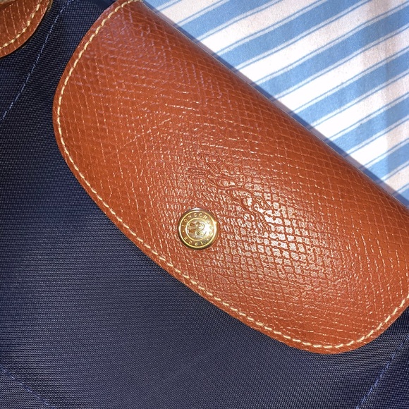Longchamp Bag In Navy Blue - Picture 2 of 5